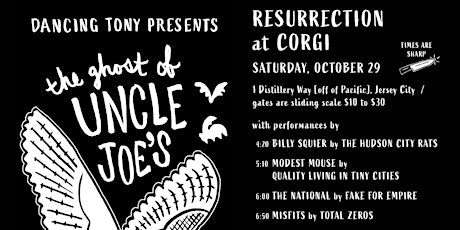 10/29 GOUJ : Resurrection Party at CORGI Spirits
