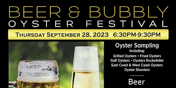 Beer & Bubbly Oyster Festival