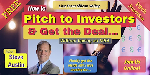 Imagen principal de FREE Pitch Practice-How to Pitch to Investors & Successfully Raise Money