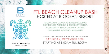 December FTL Beach Cleanup Bash