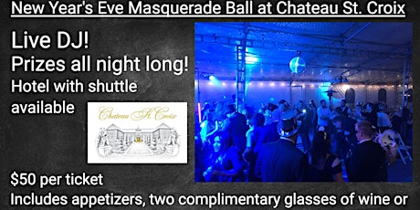 New Year's Eve Masquerade Ball at Chateau St. Croix Winery