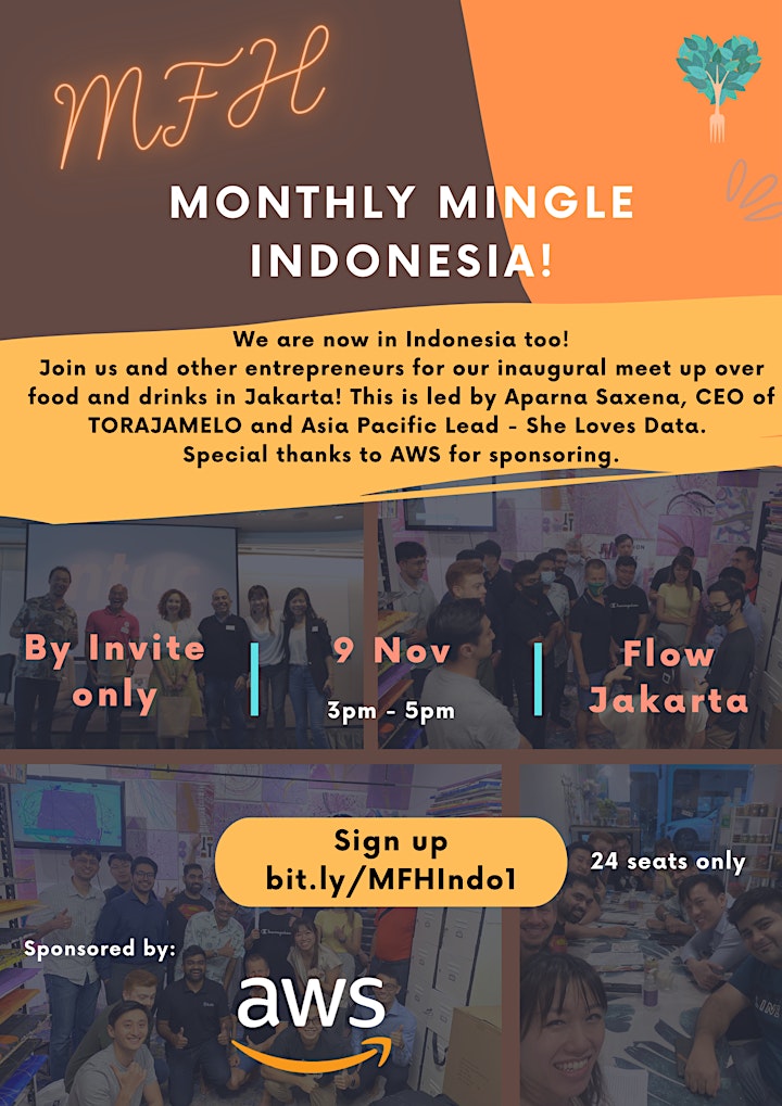 By Invite only: MFH comes to Indonesia - Join our first Monthly Mingle! image