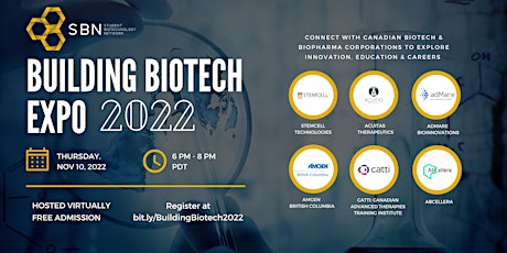 Building Biotech Expo 2022