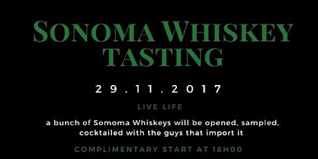 Sonoma  County Distilling Whiskey Tasting  primary image