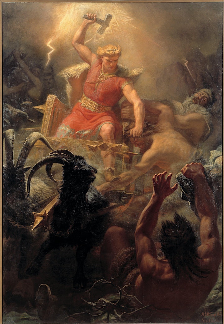 Gods and Myths of the Viking World image