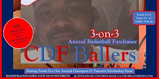 CDF 3on3 Annual Scholarship Fundraiser