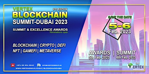 Vertex Blockchain Summit & Golden Excellence Awards