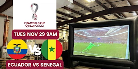 2022 World Cup Big Screen Watch Party - ECUADOR VS SENEGAL