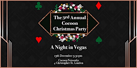 The 3rd Annual Cocoon Networks Christmas Party: A night in Vegas  primary image