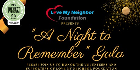 Love My Neighbor Foundation Gala