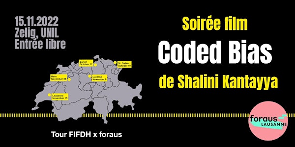 Soirée film FIFDH x foraus – Coded Bias