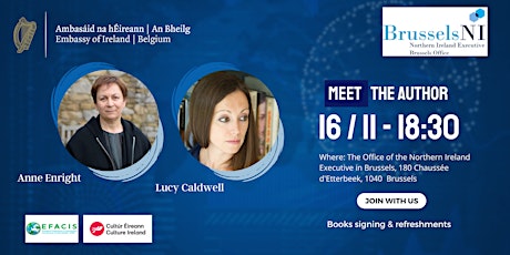 Meet the Author event with Anne Enright and Lucy Caldwell