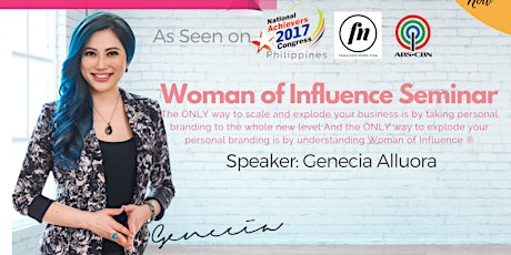 Woman of Influence® Seminar Philippines primary image