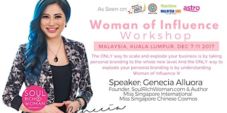 Woman of Influence® Workshop Kuala Lumpur Malaysia primary image