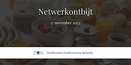 Primaire afbeelding van Netwerkontbijt Zandhovens Ondernemers Netwerk bij Notisse