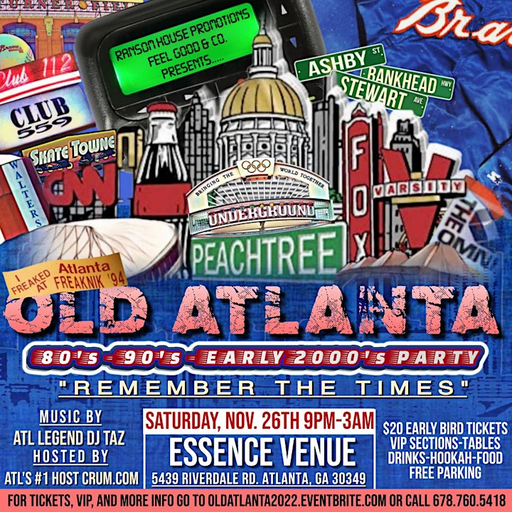 Old Atlanta! Remember The Time… image