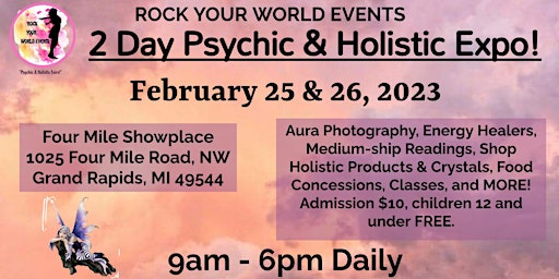 Psychic & Holistic Expo in Grand Rapids!