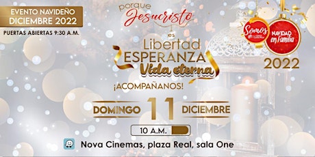 Imagen principal de Navidad en Familia 2022- Alajuela y San José de Alajuela