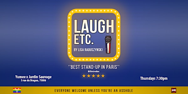 LAUGH ETC - English Stand-up Comedy