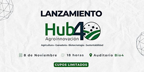 Imagen principal de Lanzamiento Hub4 Agroinnovación