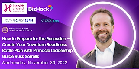 #BizHack Live Masterclass 7.3: "How to Prepare for the Coming Recession"