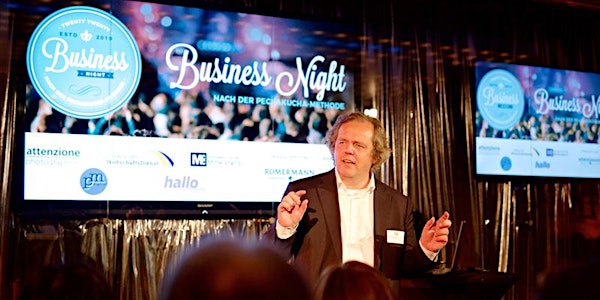 BUSINESS NIGHT nach der PechaKucha-Methode