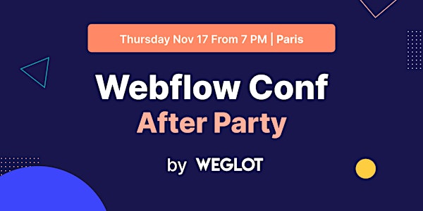 Webflow Conf After Party