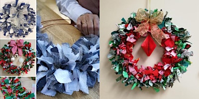 Christmas Rag Wreath Workshop