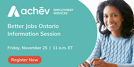 Better Jobs Ontario Information Session primary image