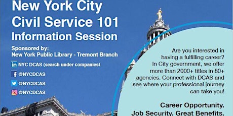 New York City Civil Service 101 Information Session
