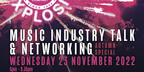Music Industry Talk & Networking Autumn Special primary image