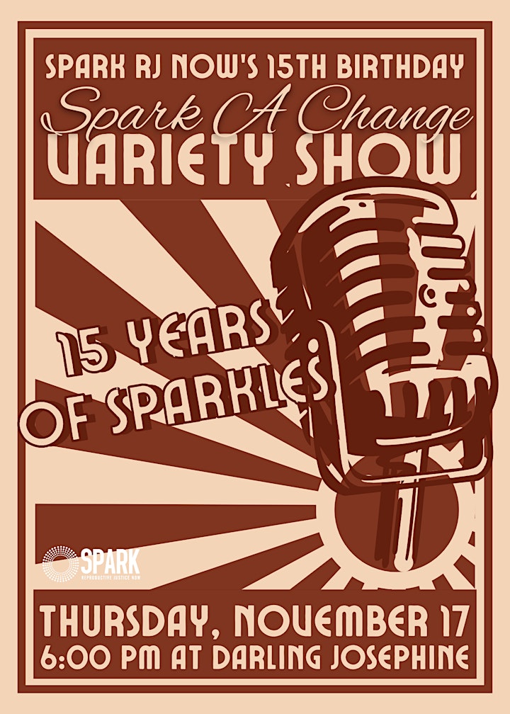 SPARK A Change: 15 Years of Sparkles! image