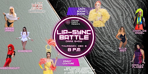 Lip-Sync Battle Drag Show - Presented by Cinched Events