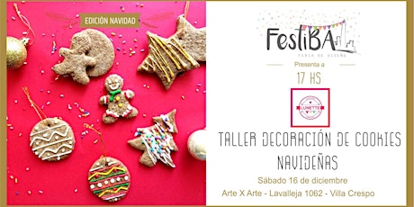 Imagen principal de “Taller Decoración de Cookies navideñas”