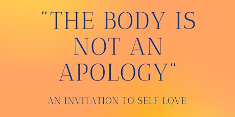 The Body is Not an Apology Workshop