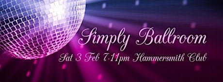 Simply Ballroom February Ball 2018 primary image