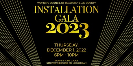 Women's Council of Realtors Ellis County Leadership Installation 2023