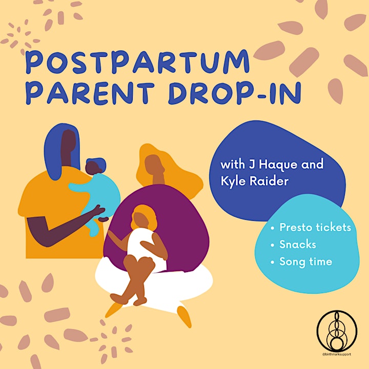 Postpartum Parent Drop-In (IN PERSON & ONLINE) image
