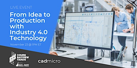 From Idea to Production with Industry 4.0 Technology primary image