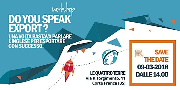 DO YOU SPEAK EXPORT? Edizione 2018