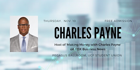 Distinguished Speaker Series feat.  Charles Payne from FOX Business News primary image