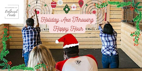 Holiday Axe Throwing Happy Hour