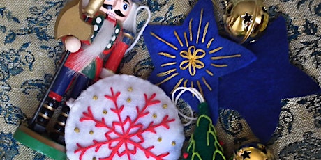 Winter Craft Workshop Series- Embroidered Felt Ornaments