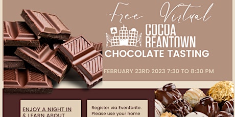 Virtual Chocolate Tasting - Cocoa Beantown