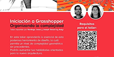 Imagen principal de Iniciación a Grasshopper Organizando la complejidad