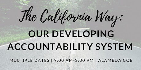 The CA Way: Our Developing Accountability System primary image