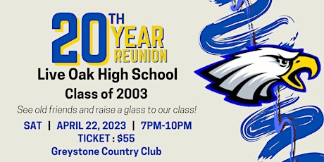Class of 2003 - 20th Year Reunion