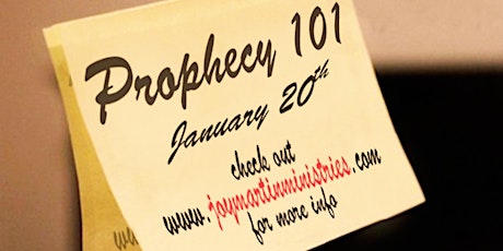 Prophetic 101 Workshop primary image