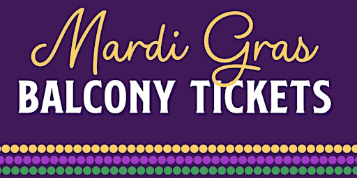 Mardi Gras 2023 Balcony & Rooftop Tickets @ Mambo's
