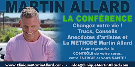 Repentigny (Lanaudière) - Conférence et Rencontre avec  Martin Allard